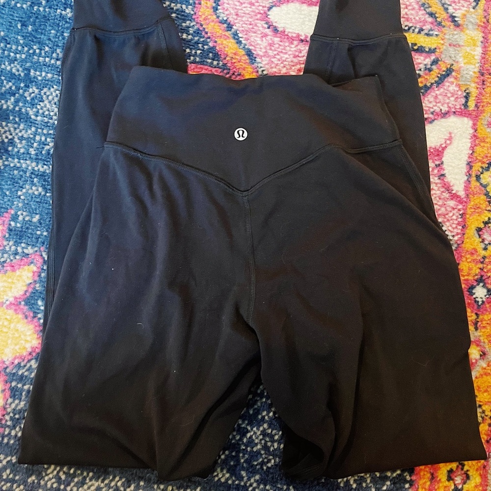 lululemon black align joggers